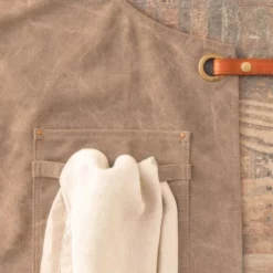 Tablier Barbecue Toile Coton Vintage Alaskan Maker 325 - Havane -Raviday Barbecue Soldes tablier alaskan maker 325 havane 3