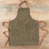 Tablier Barbecue Toile Coton Vintage Alaskan Maker 325 - Vert Olive -Raviday Barbecue Soldes tablier alaskan maker 325 vert olive