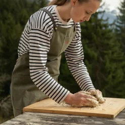 Tablier Barbecue Toile Coton Vintage Alaskan Maker 325 - Vert Olive -Raviday Barbecue Soldes tablier alaskan maker 325 vert olive 2